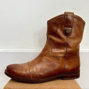 Vince Caputo Leather Bootie, Size 8.5